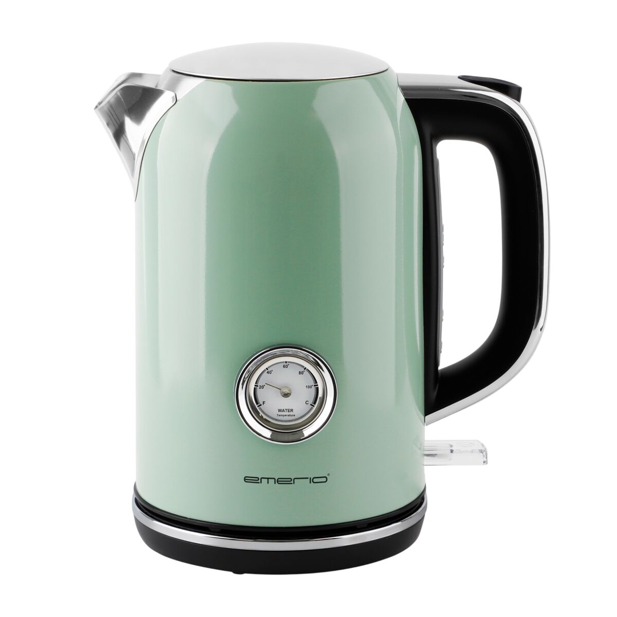 Retro vattenkokare 1,7 liter, grön