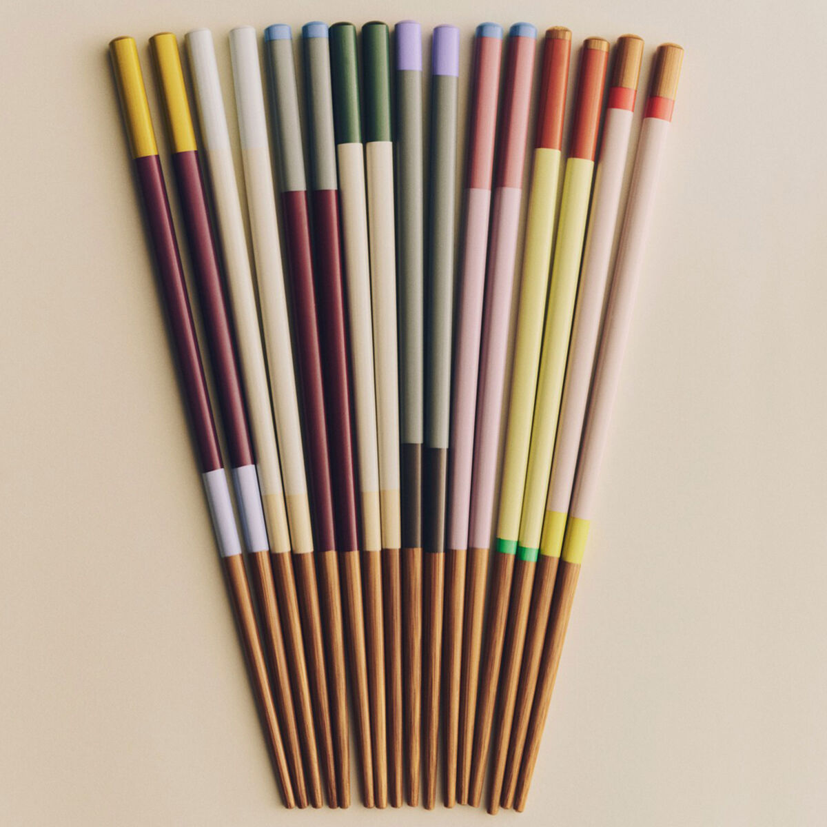 Colour ätpinnar 4 par, pastel