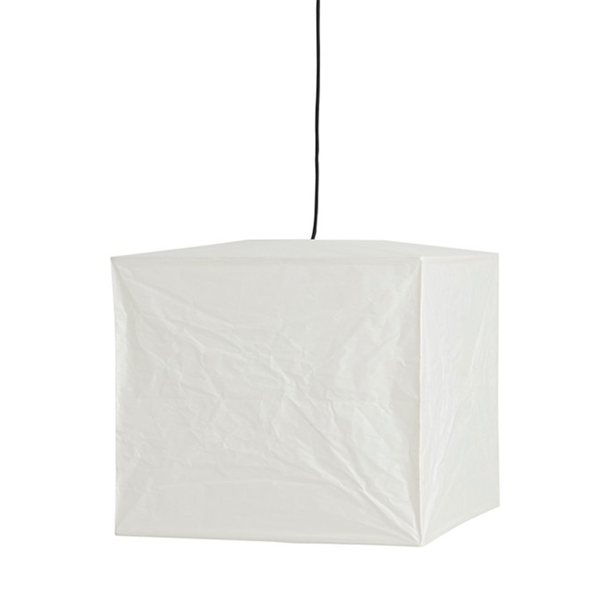 Hay Paper Shade Cube lampeskærm 45 cm, hvid