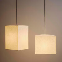 Paper Shade Cube lampskärm 45 cm, vit