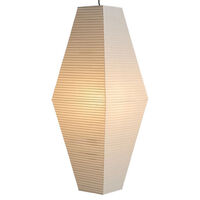 Paper Shade Prism lampskärm 110 cm, vit