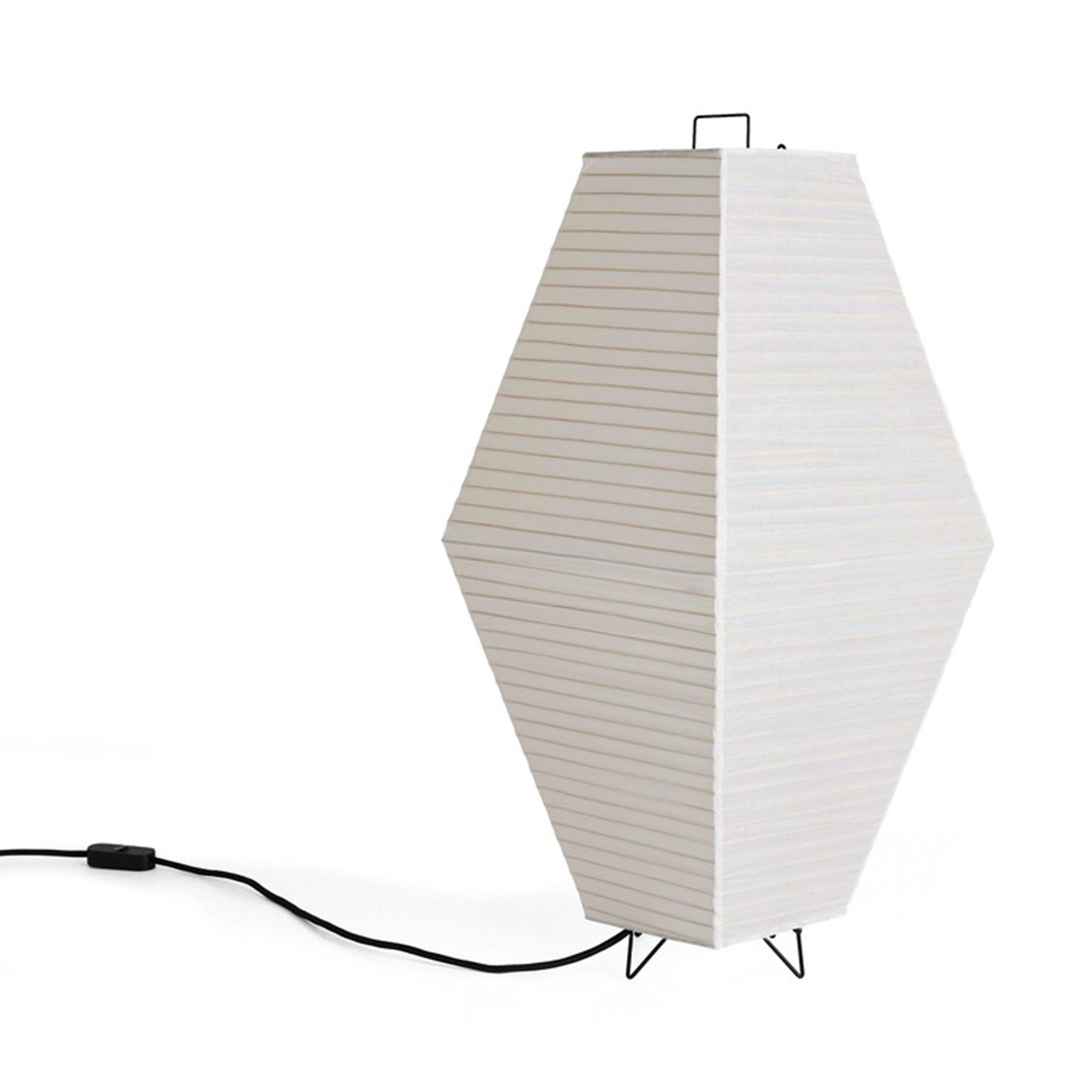 Hay Paper Shade Prism bord-/gulvlampeskærm 66 cm, hvid