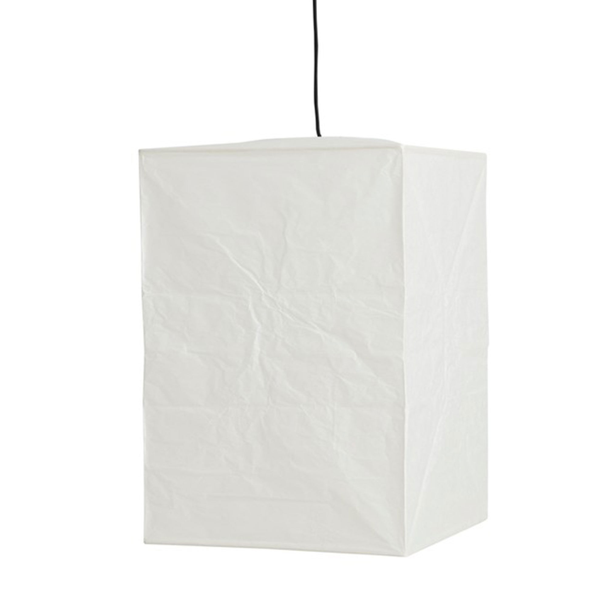 Hay Paper Shade Cube High lampeskærm 38 cm, hvid
