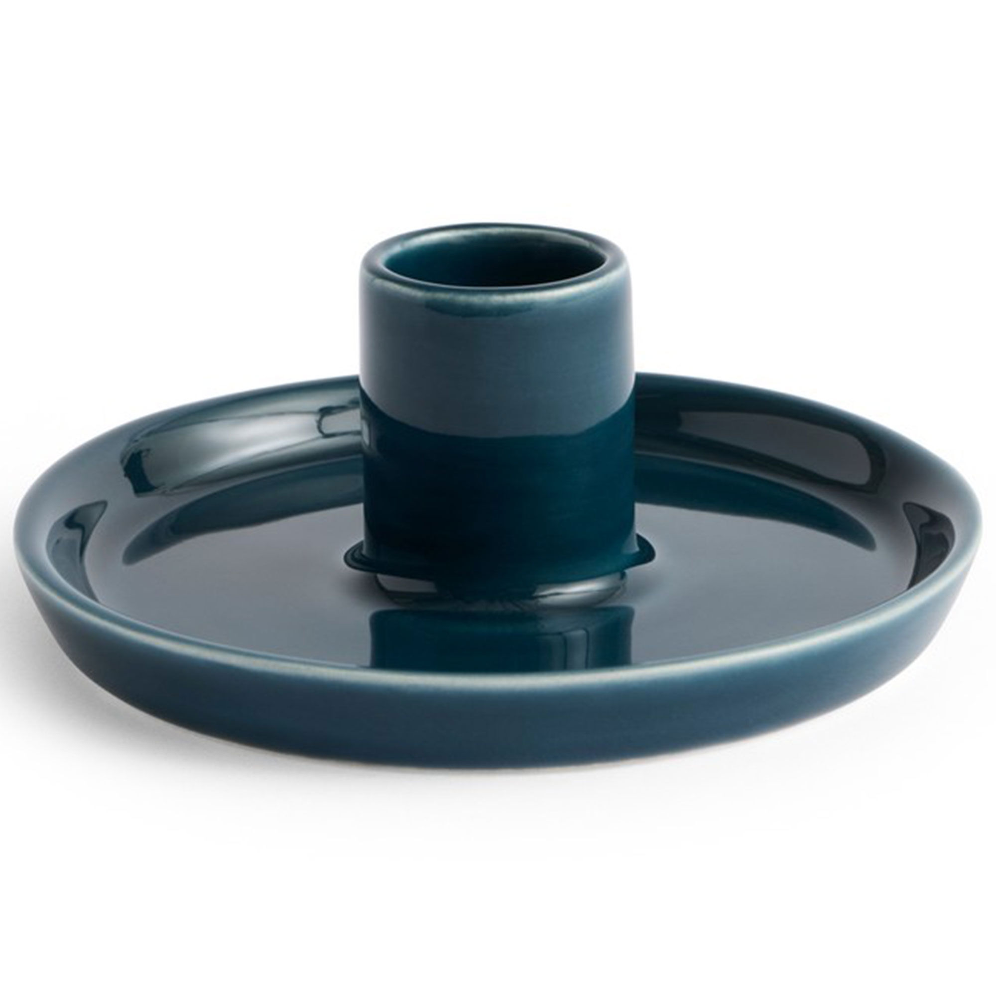 Hay Disc lysestage small, dark teal