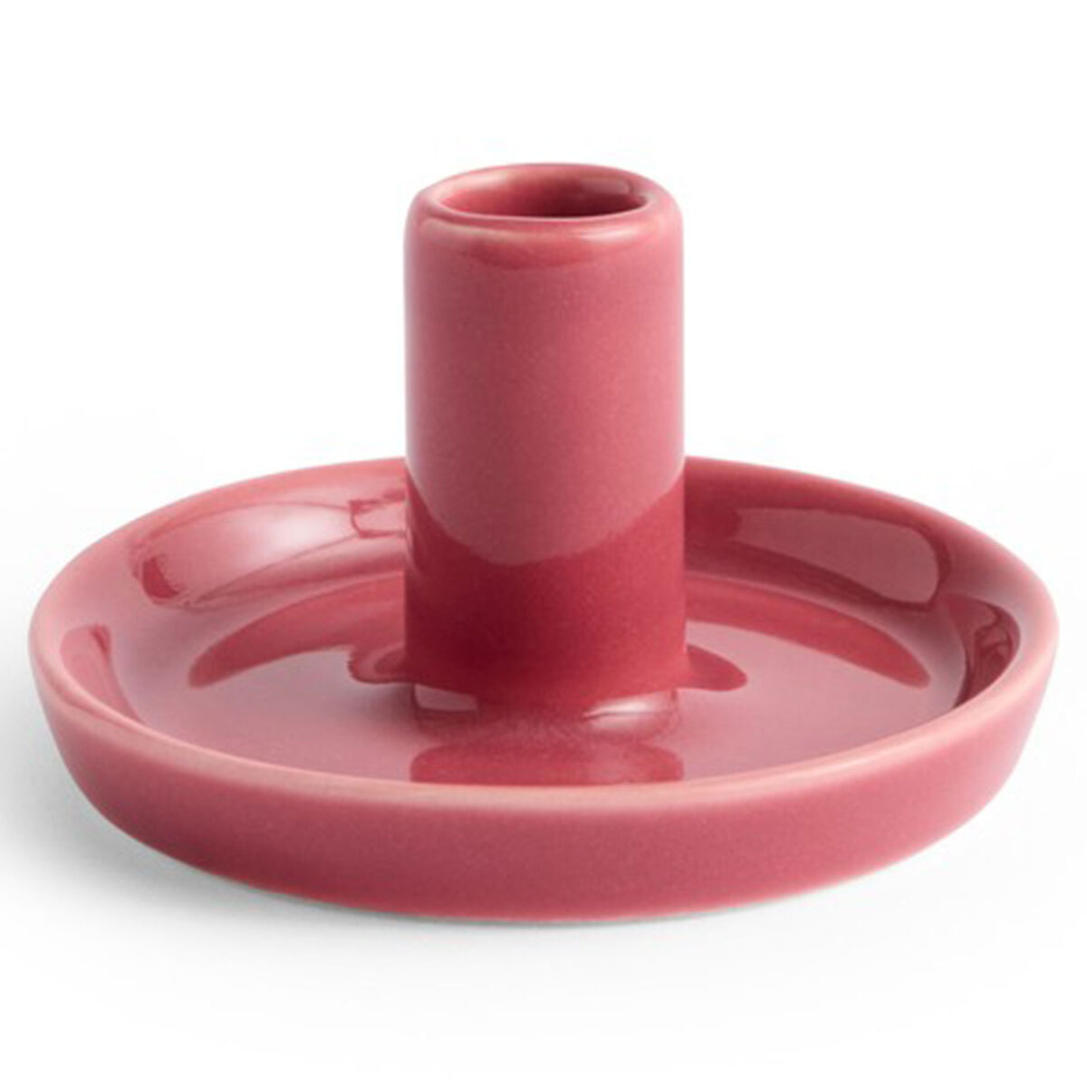 Disc ljusstake XS, berry pink