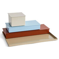 Modular rektangulær bakke, Large, beige