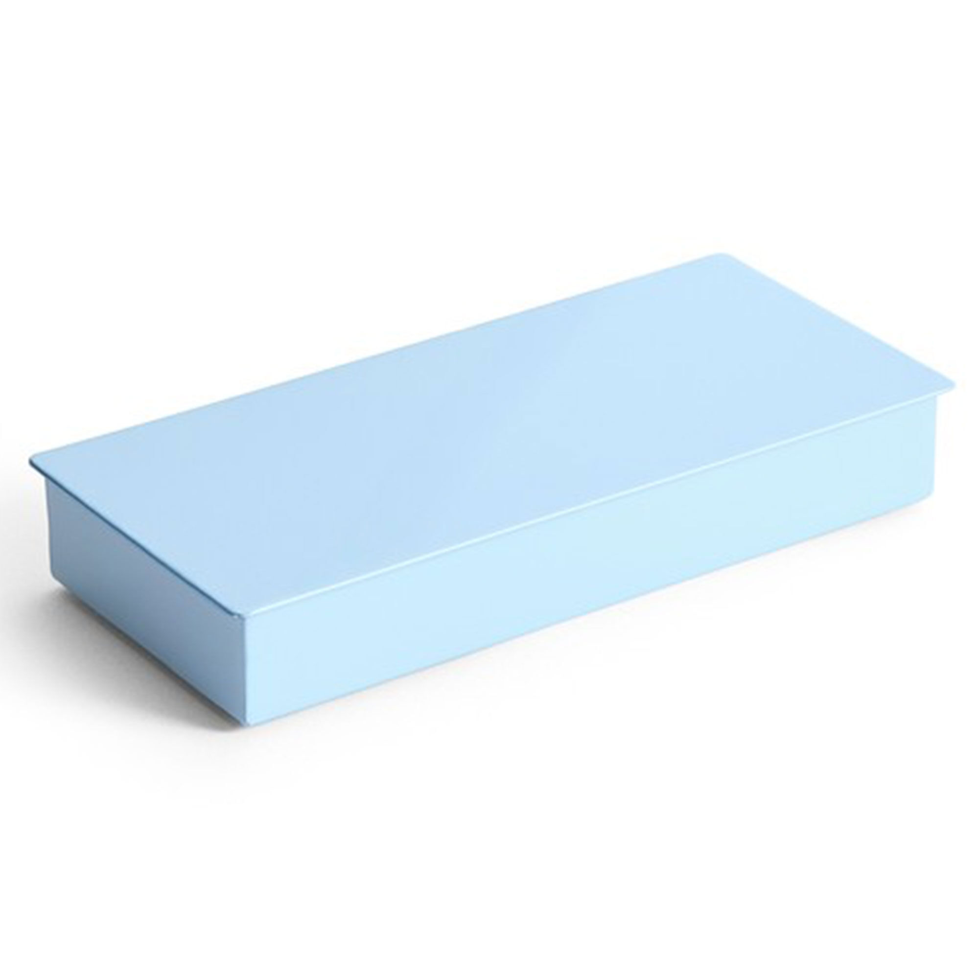 Hay Modular rektangulær opbevaringsboks, low/medium – lyseblå