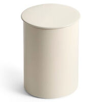 Modular cylindrisk opbevaringsdåse, Slim Small — creme