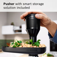 Multipower Series 6 MFWS682B köttkvarn, svart/silver