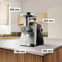 Multipower Series 8 MFWS820M kødkværn, rustfrit stål