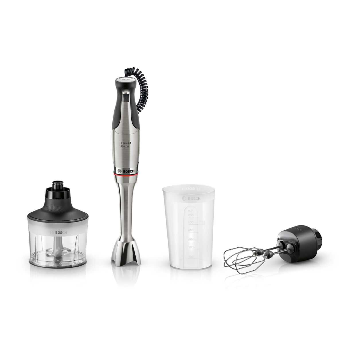 ErgoMaster Serie 8 MSM8M934 stavmixer, rostfritt stål