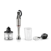 ErgoMaster Serie 8 MSM8M934 stavmixer, rostfritt stål
