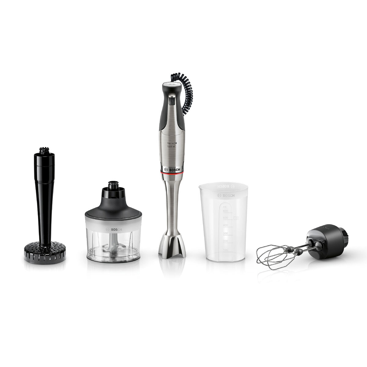 ErgoMaster Series 8 MSM8M936 stavblender + kartoffelmoser, rustfrit stål