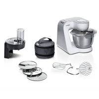 Bosch Serie 4 MUM58210 køkkenmaskine 3,9 liter, hvid/sølv