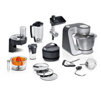 Bosch Serie 4 MUM58359 køkkenmaskine 3,9 l + ekstra tilbehør, sølv
