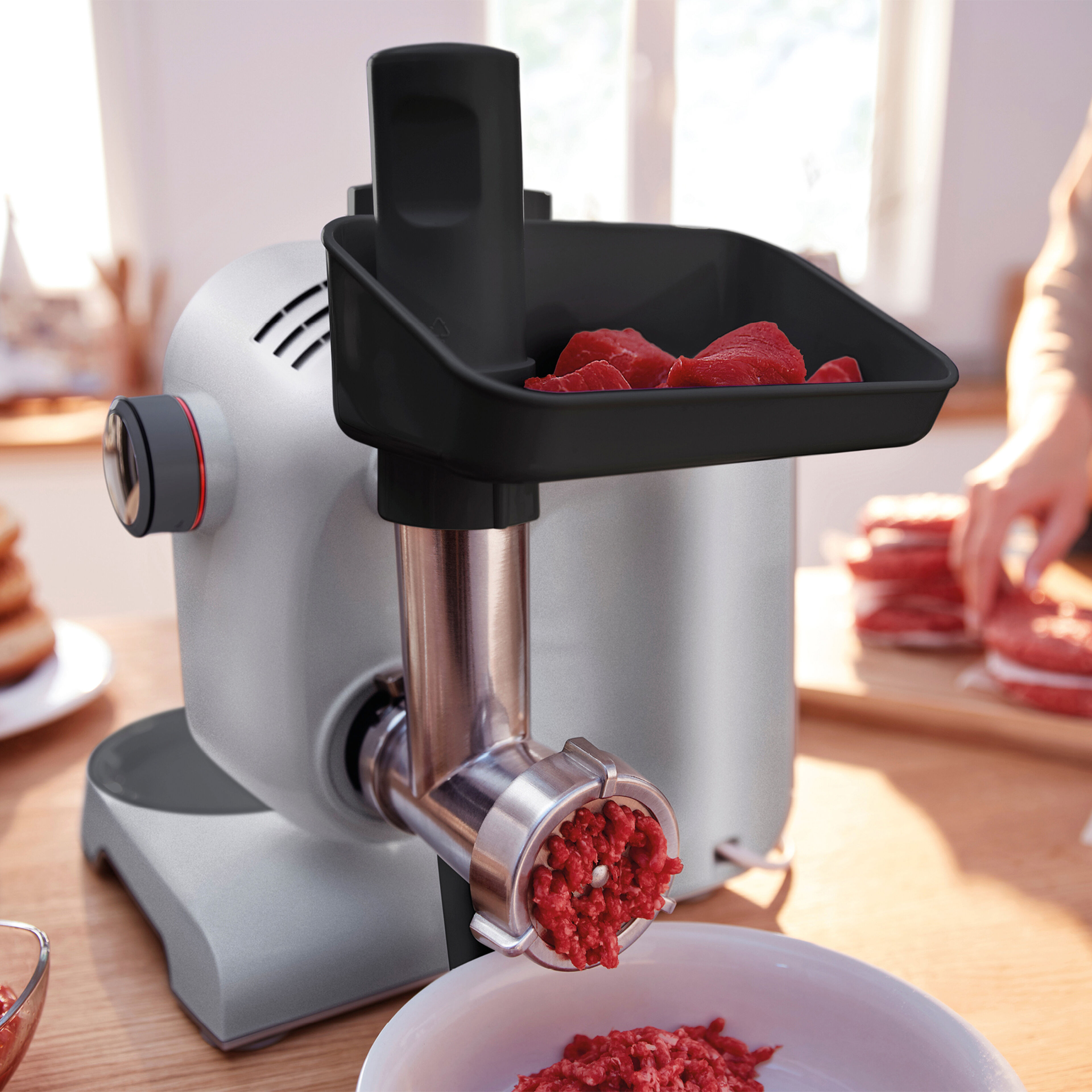 Bosch Serie 4 MUM58359 køkkenmaskine 3,9 l + ekstra tilbehør, sølv