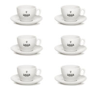 Espressokop, hvid, 6 stk.