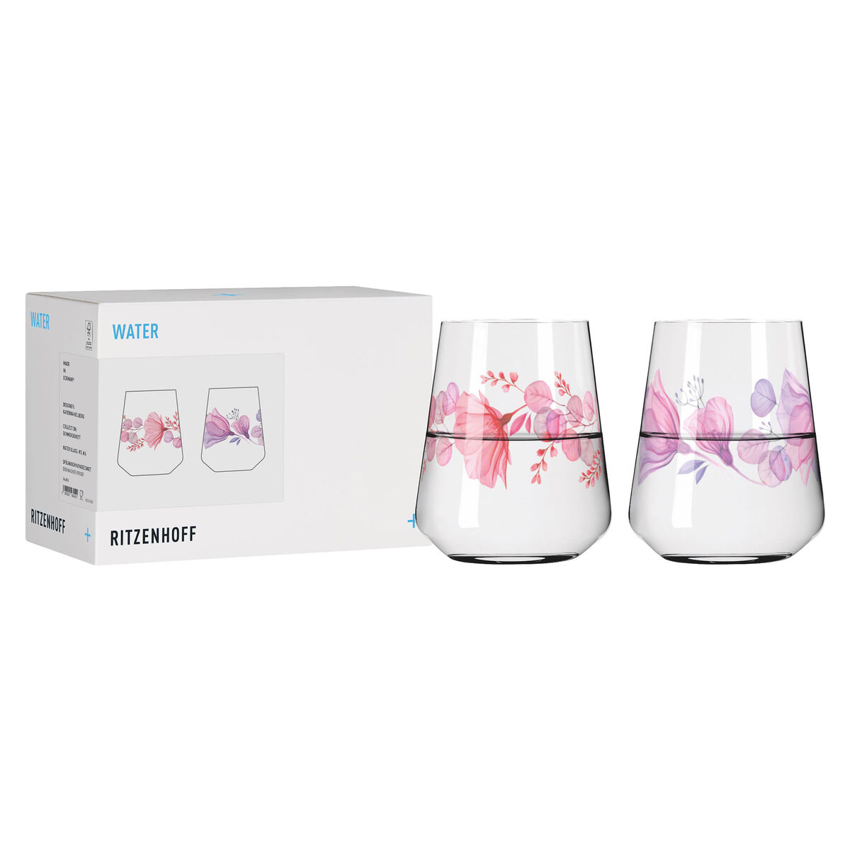 Ritzenhoff Sommersonett vandglas 51 cl, 2 stk.