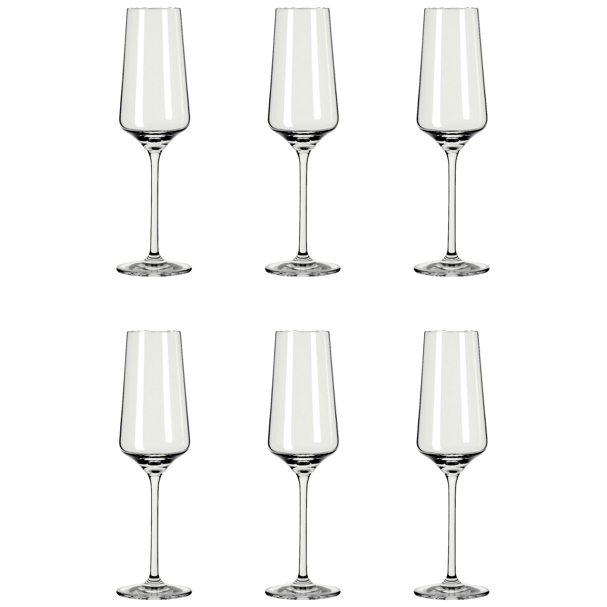 Ritzenhoff Lichtweiss champagneglas 23,3 cl, 6 stk.