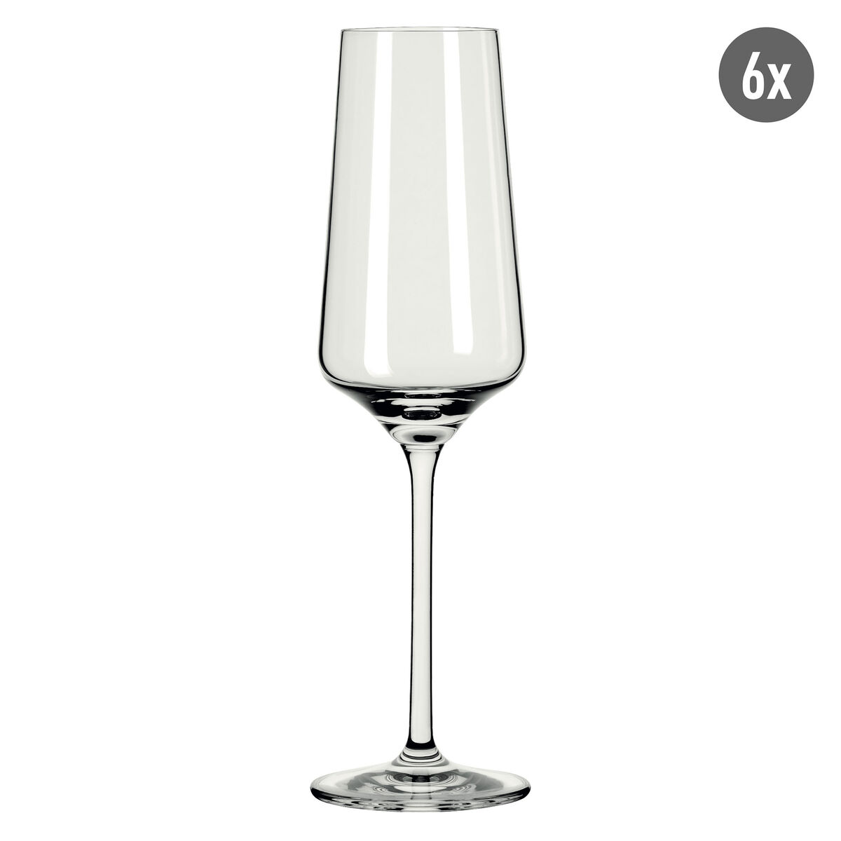 Ritzenhoff Lichtweiss champagneglas 23,3 cl, 6 stk.