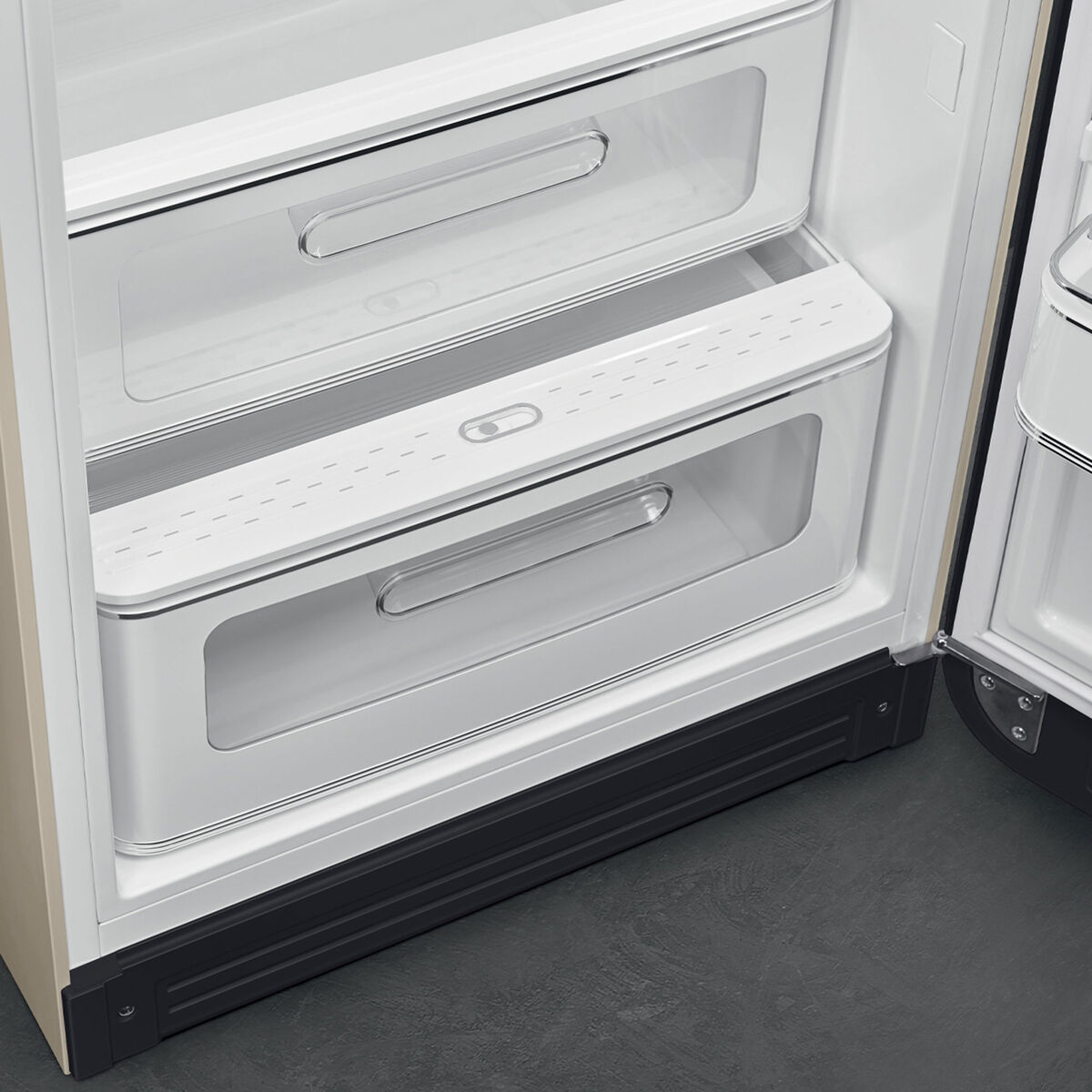 Smeg FAB28RMLM6 – 153 cm køleskab med fryserum, højrehængt, Moonlight mat