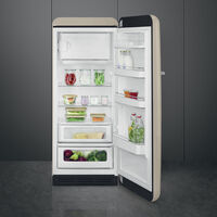 Smeg FAB28RMLM6 – 153 cm køleskab med fryserum, højrehængt, Moonlight mat