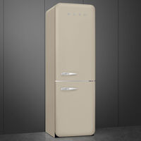 Smeg kombineret køle- og fryseskab FAB32RMLM6, højrehængt, 197 cm — Moonlight mat