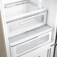 Smeg kombineret køle- og fryseskab FAB32RMLM6, højrehængt, 197 cm — Moonlight mat