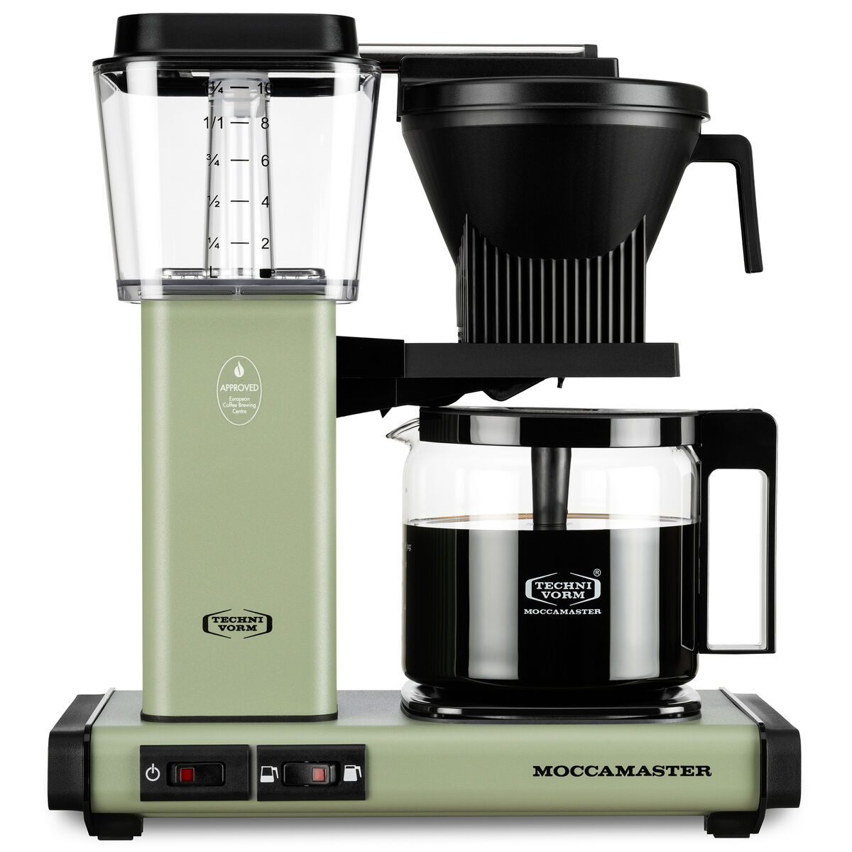 Moccamaster Optio kaffebryggare 1,25 liter, eukalyptus