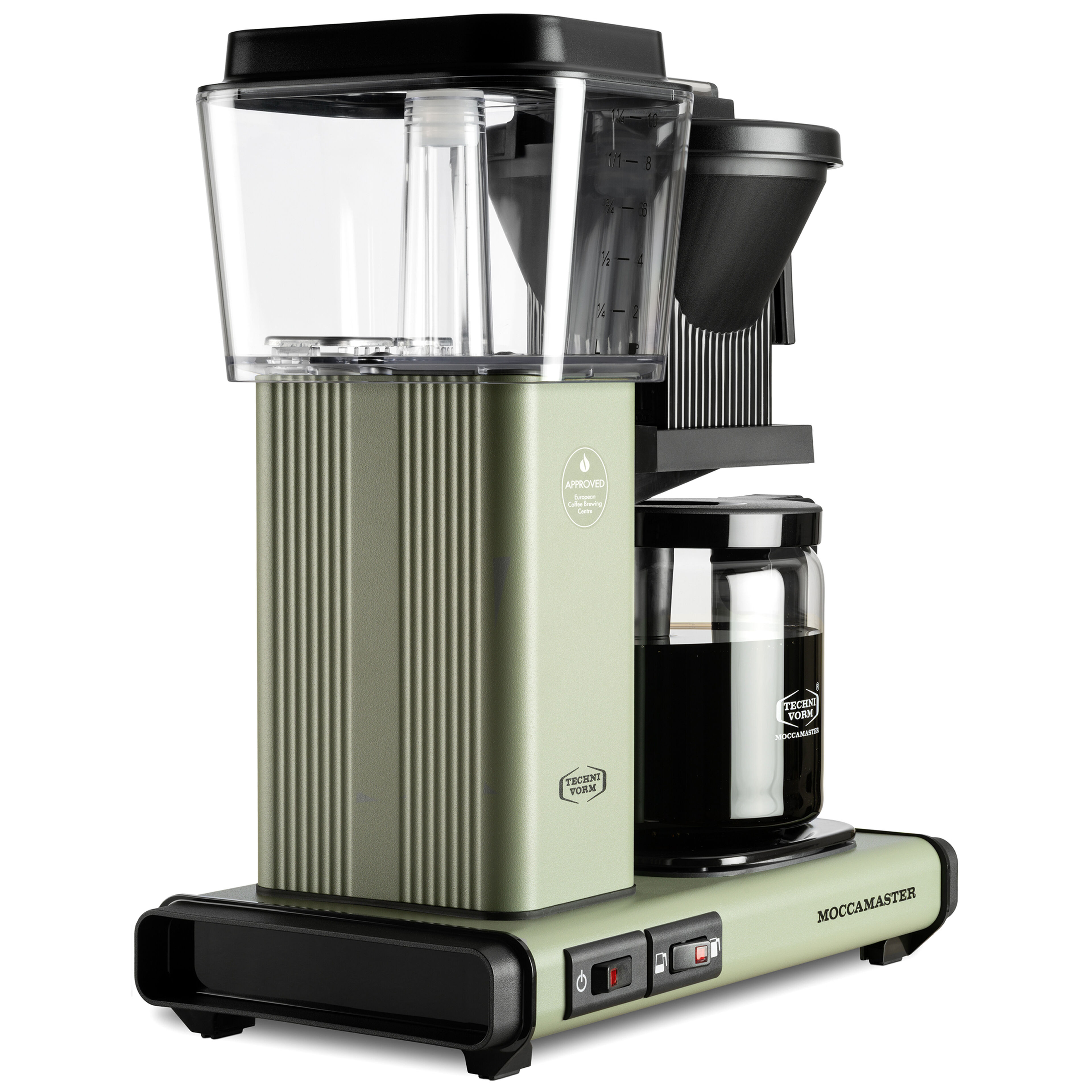 Moccamaster Optio kaffebryggare 1,25 liter, eukalyptus