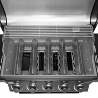 Charleston gasgrill 5+1