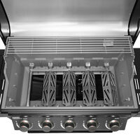 Charleston gasgrill 5+1