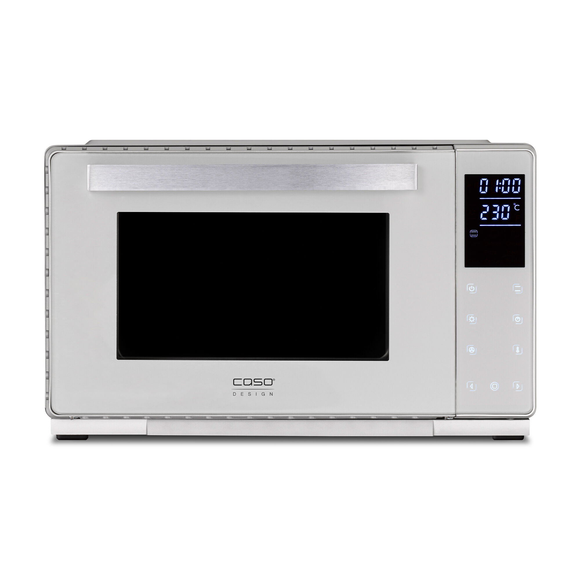 Caso Bake & Style 26 Touch miniovn i rustfrit stål, 26 liter