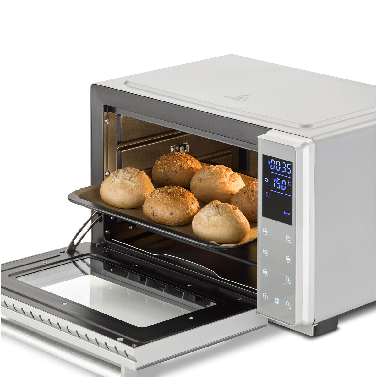 Bake & Style 26 Touch miniugn 26 liter, stål