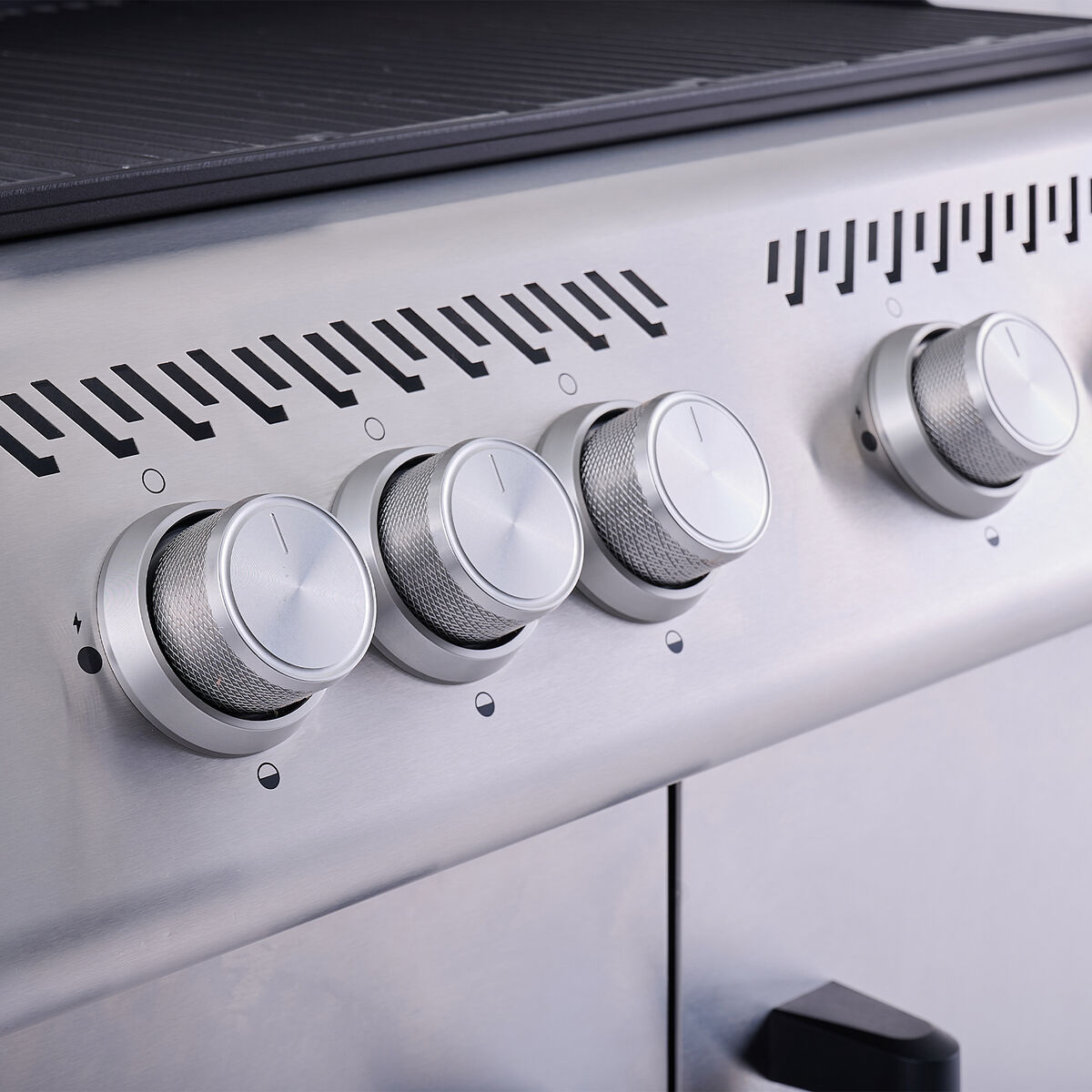 X401 gasgrill, sort