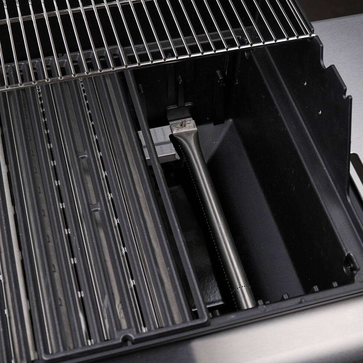 X401 gasgrill, sort