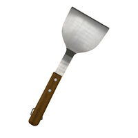Elite Burger Flipper, rostfri/akacia