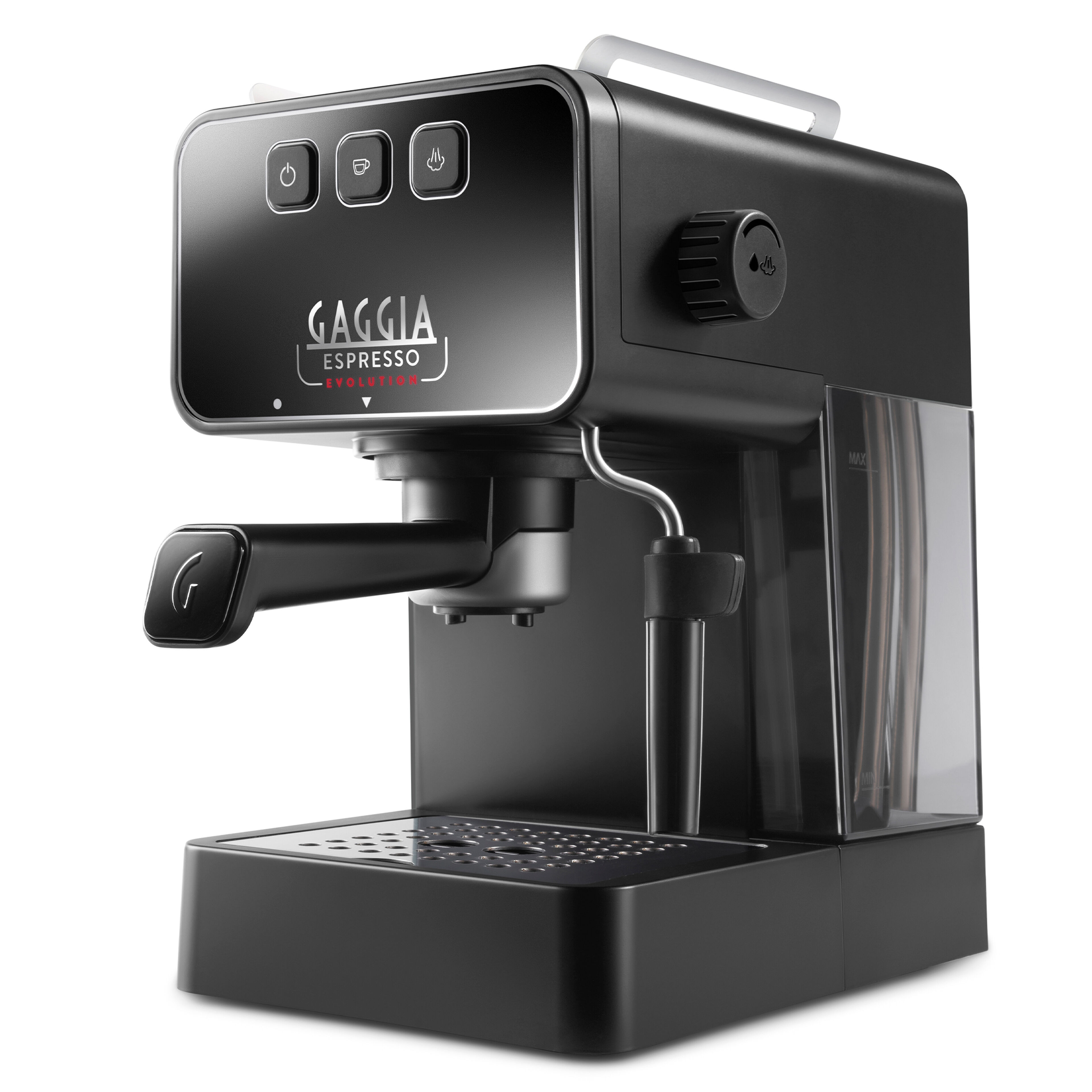 Espresso Evolution manuel espressomaskine, stone black