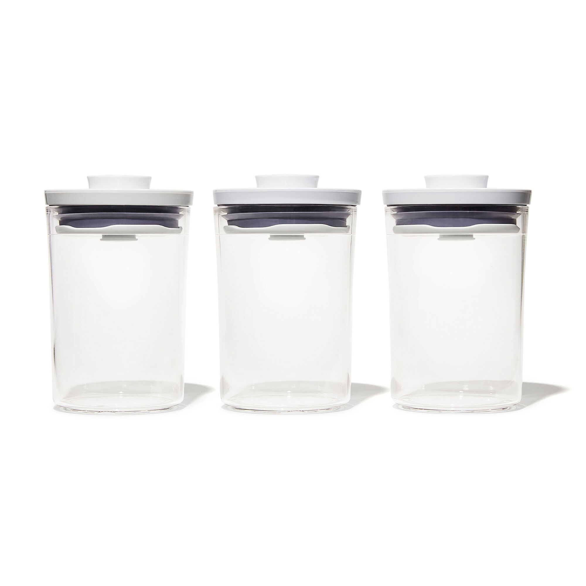 Oxo POP opbevaringsbeholder 0,6 liter, 3 stk.