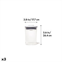 POP opbevaringsbeholder 0,6 liter, 3 stk.