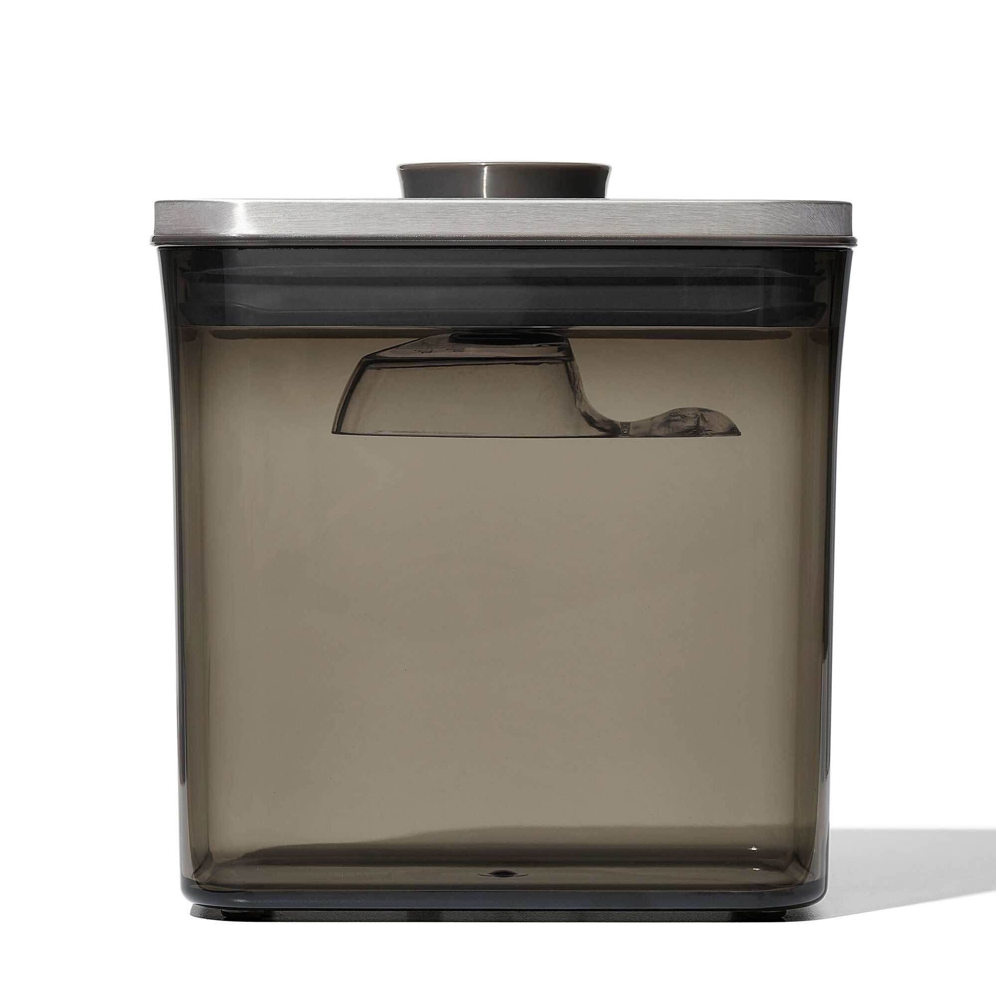Oxo Brew Steel POP kaffebehållare 1,6 liter, rostfritt stål