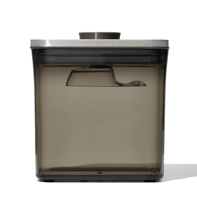 Oxo Brew Steel POP kaffebehållare 1,6 liter, rostfritt stål
