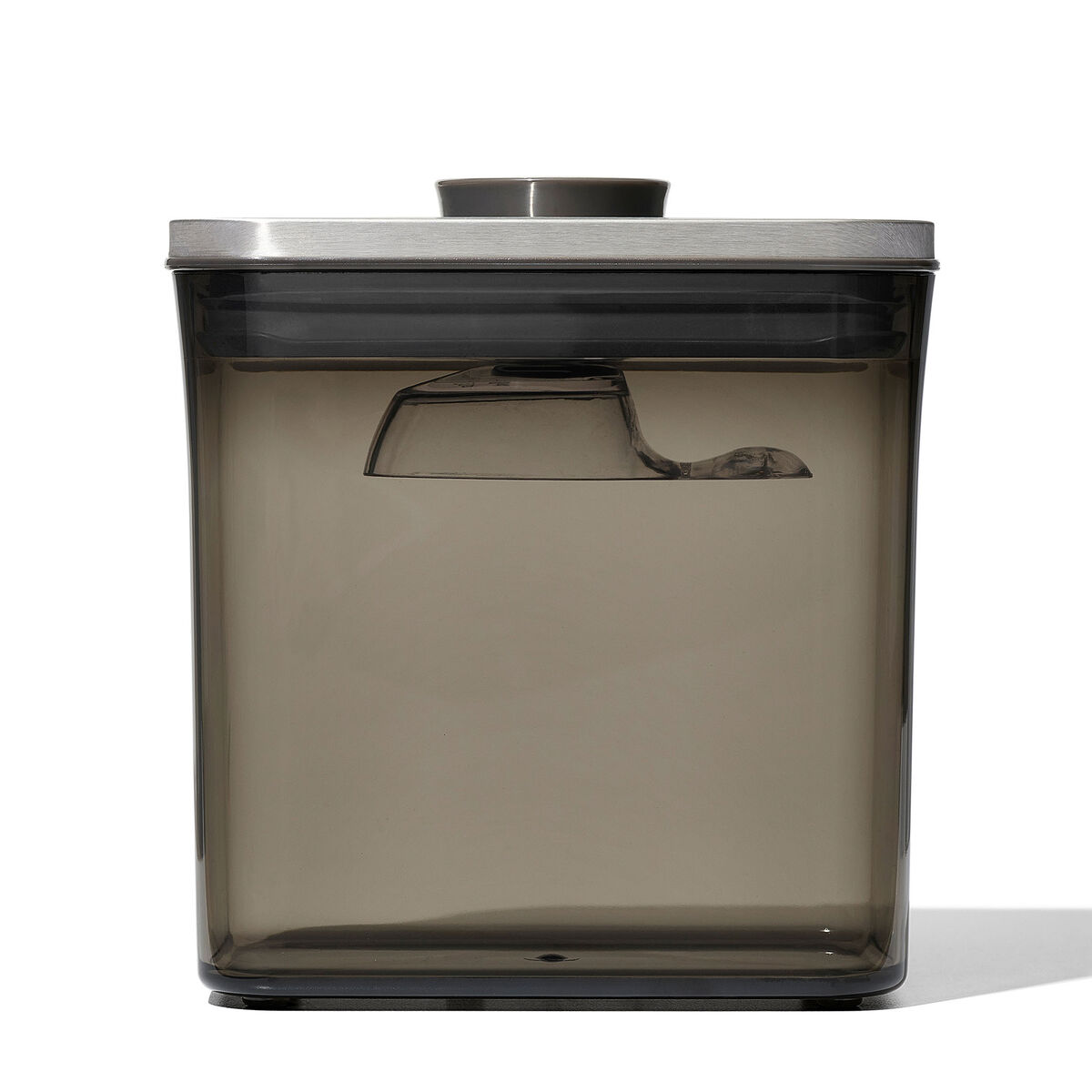 Brew Steel POP kaffebeholder med ske 1,6 liter, rustfrit stål