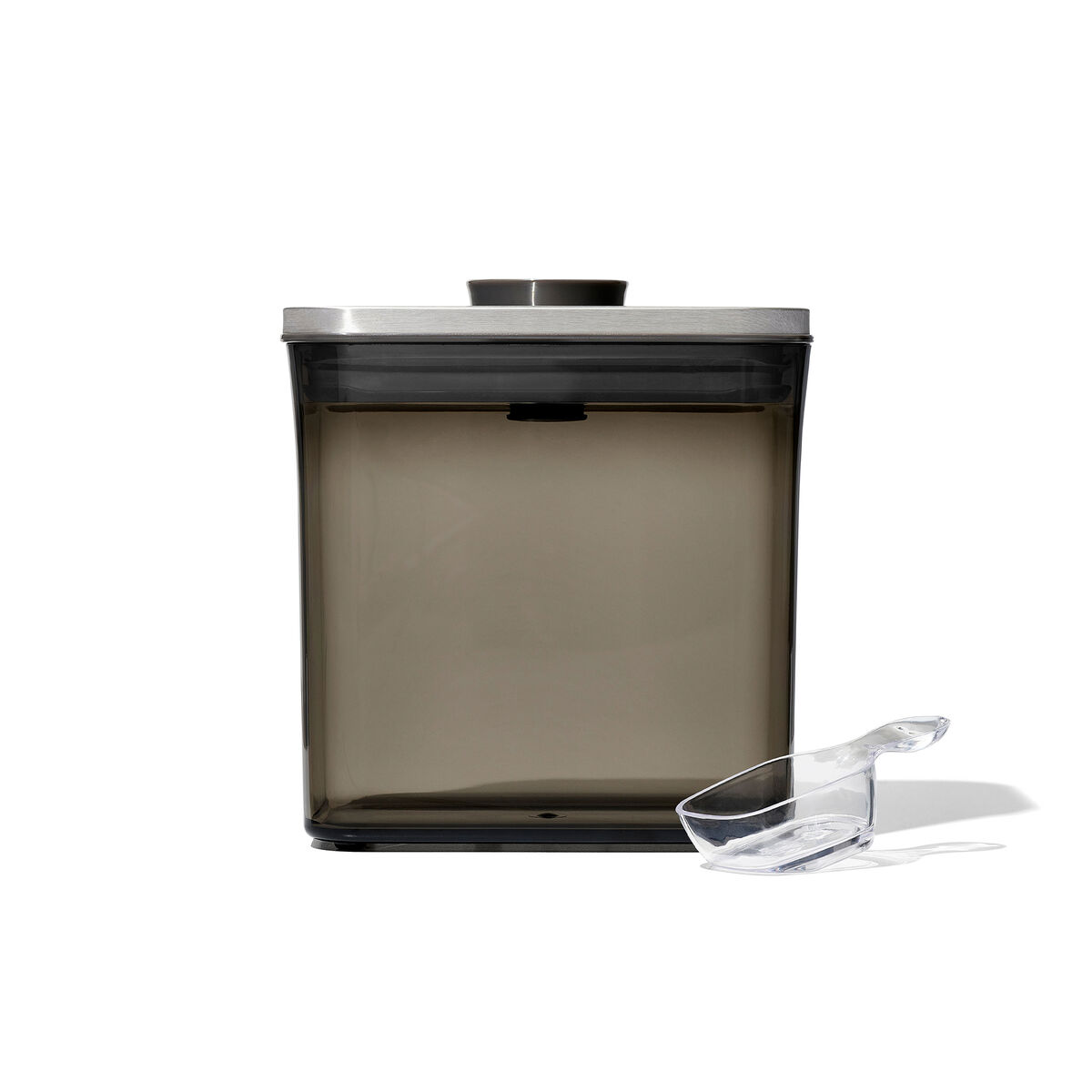 Brew Steel POP kaffebeholder med ske 1,6 liter, rustfrit stål
