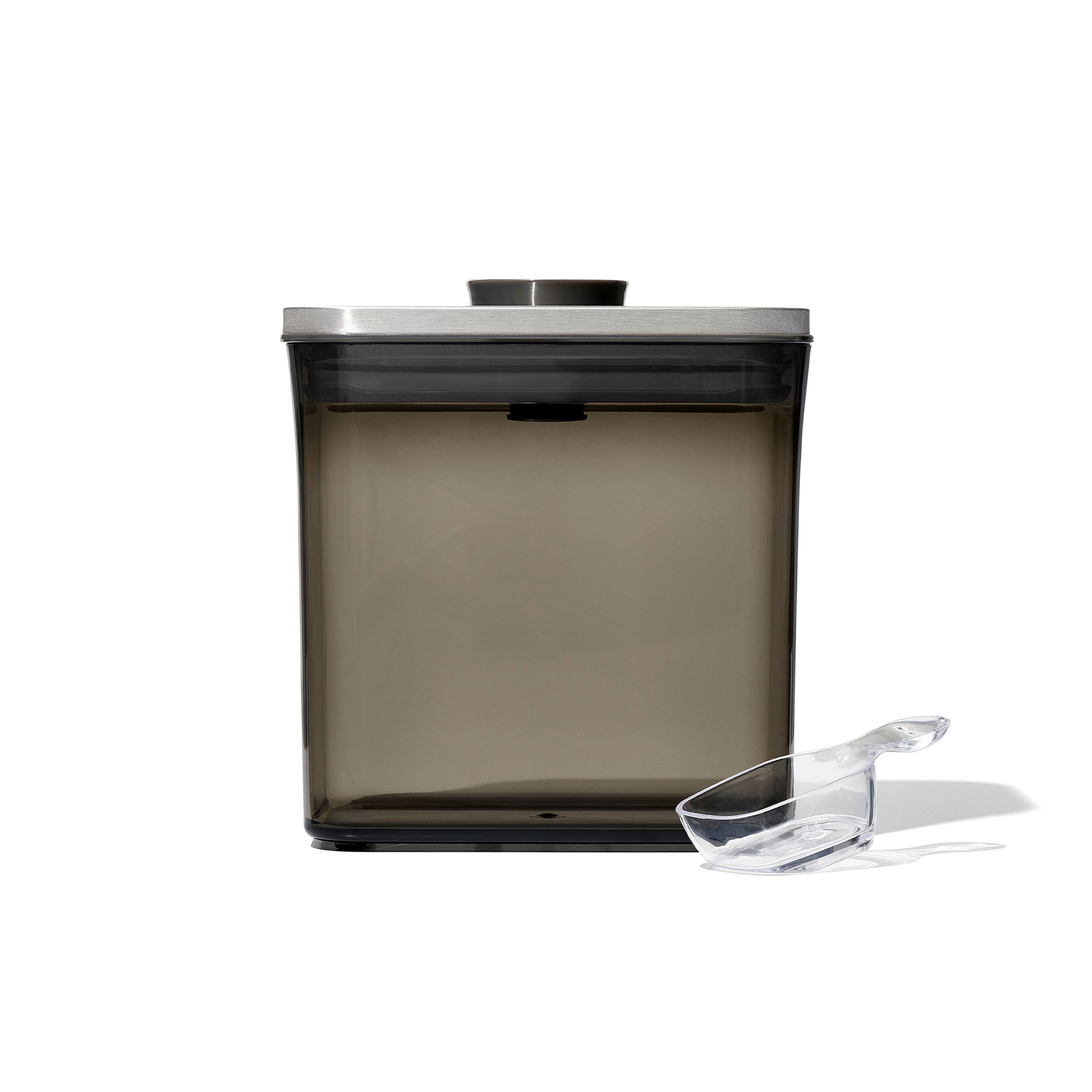 Brew Steel POP kaffebeholder med ske 1,6 liter, rustfrit stål
