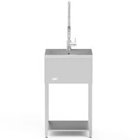 Looft vask til udekøkken 90 x 50 x 50 cm, rustfrit stål