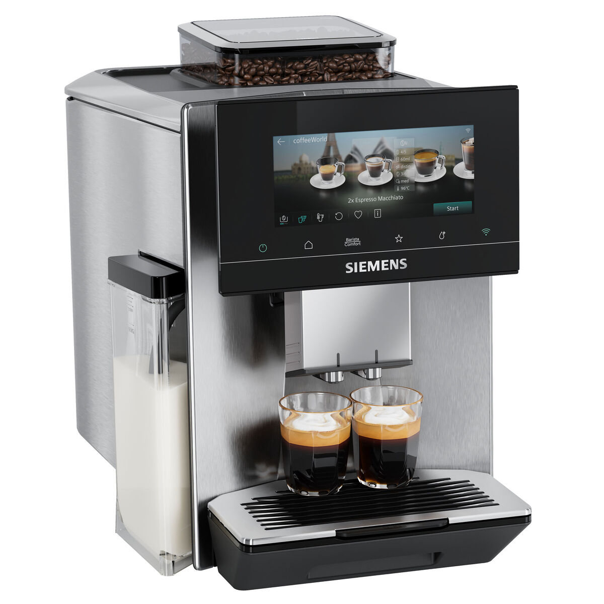 EQ900 iAroma TQ923E43 helautomatisk espressomaskin, inox