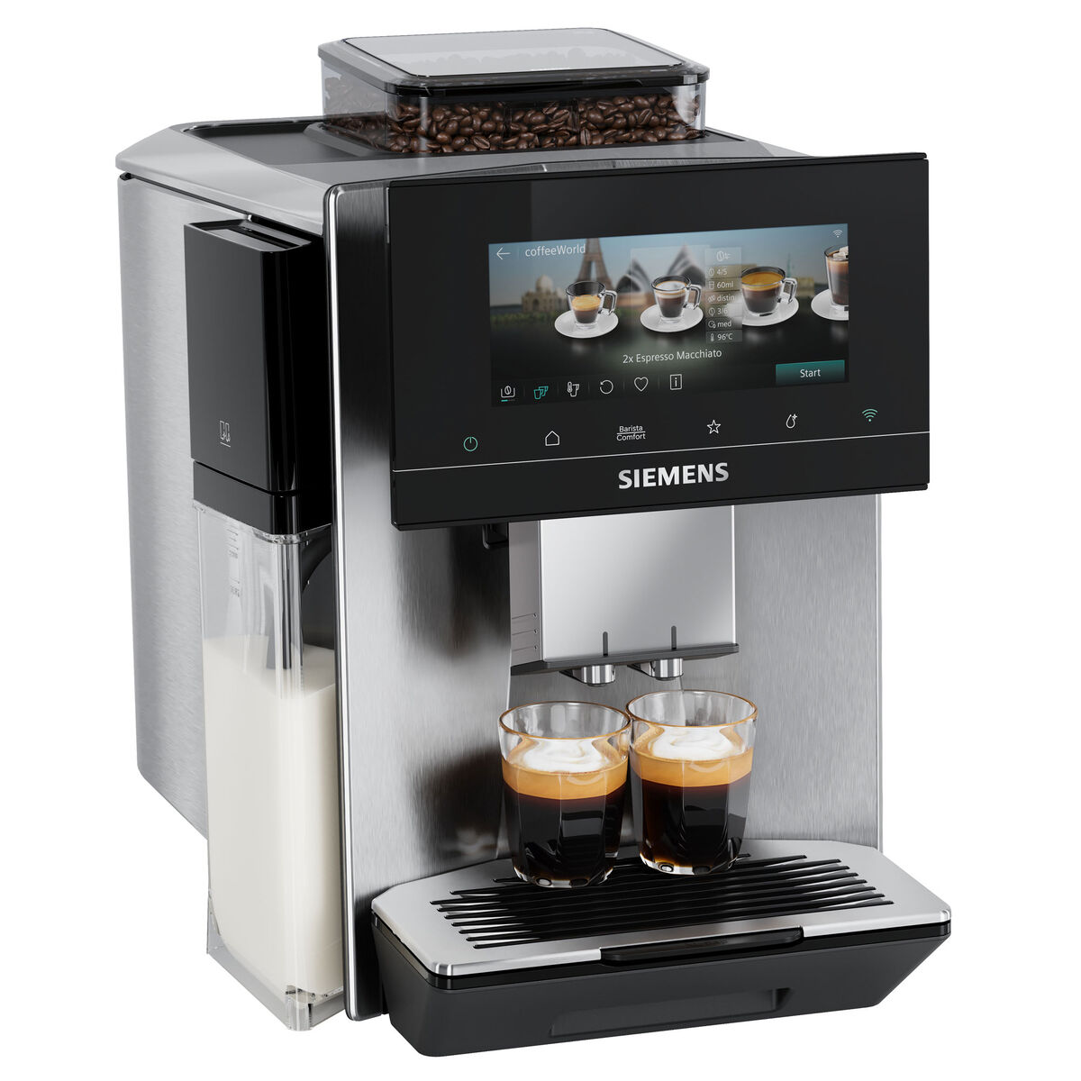 EQ900 plus iAroma TQ923EZ3 fuldautomatisk espressomaskine, inox