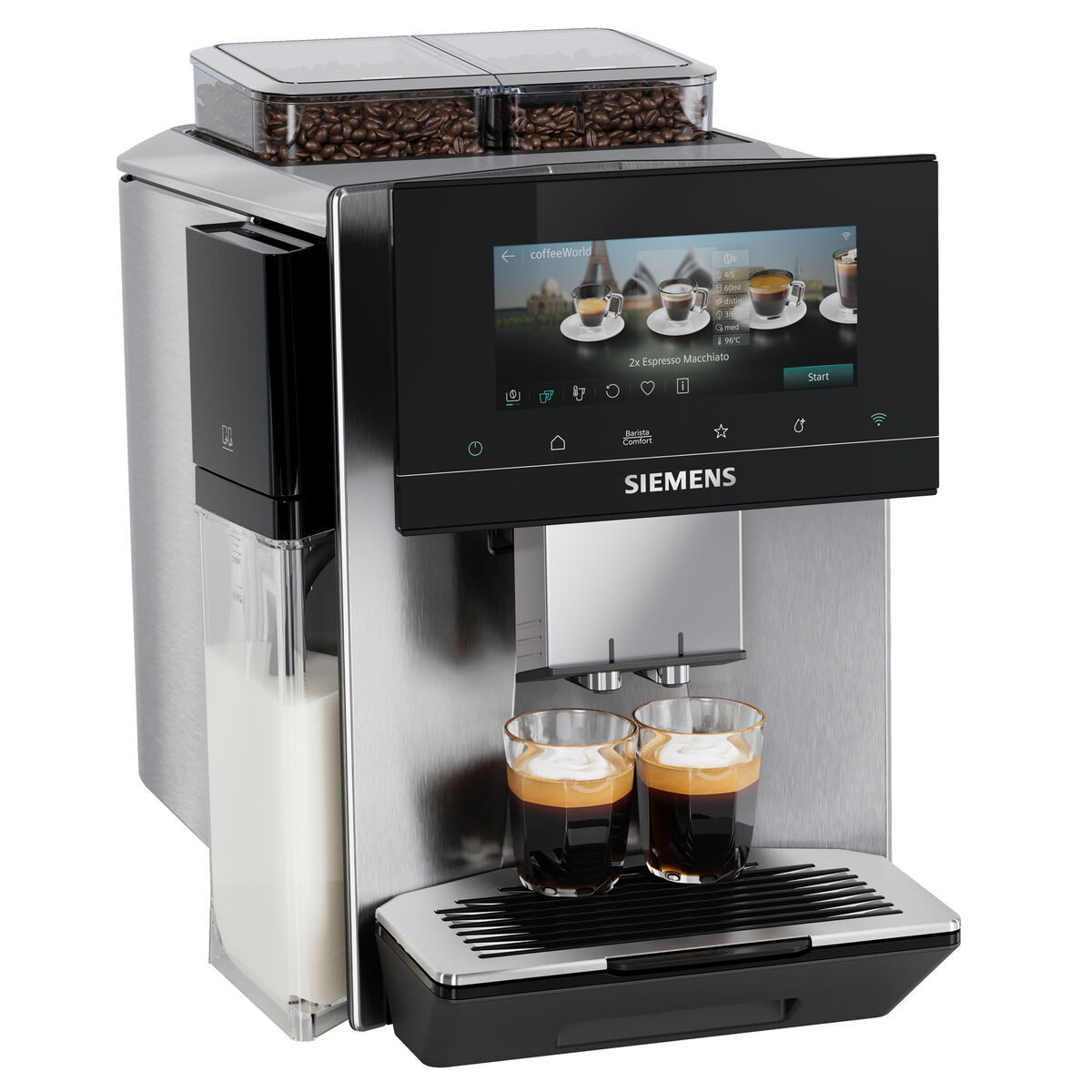 EQ900 Plus iAroma TQ927EZ3 helautomatisk espressomaskin, inox