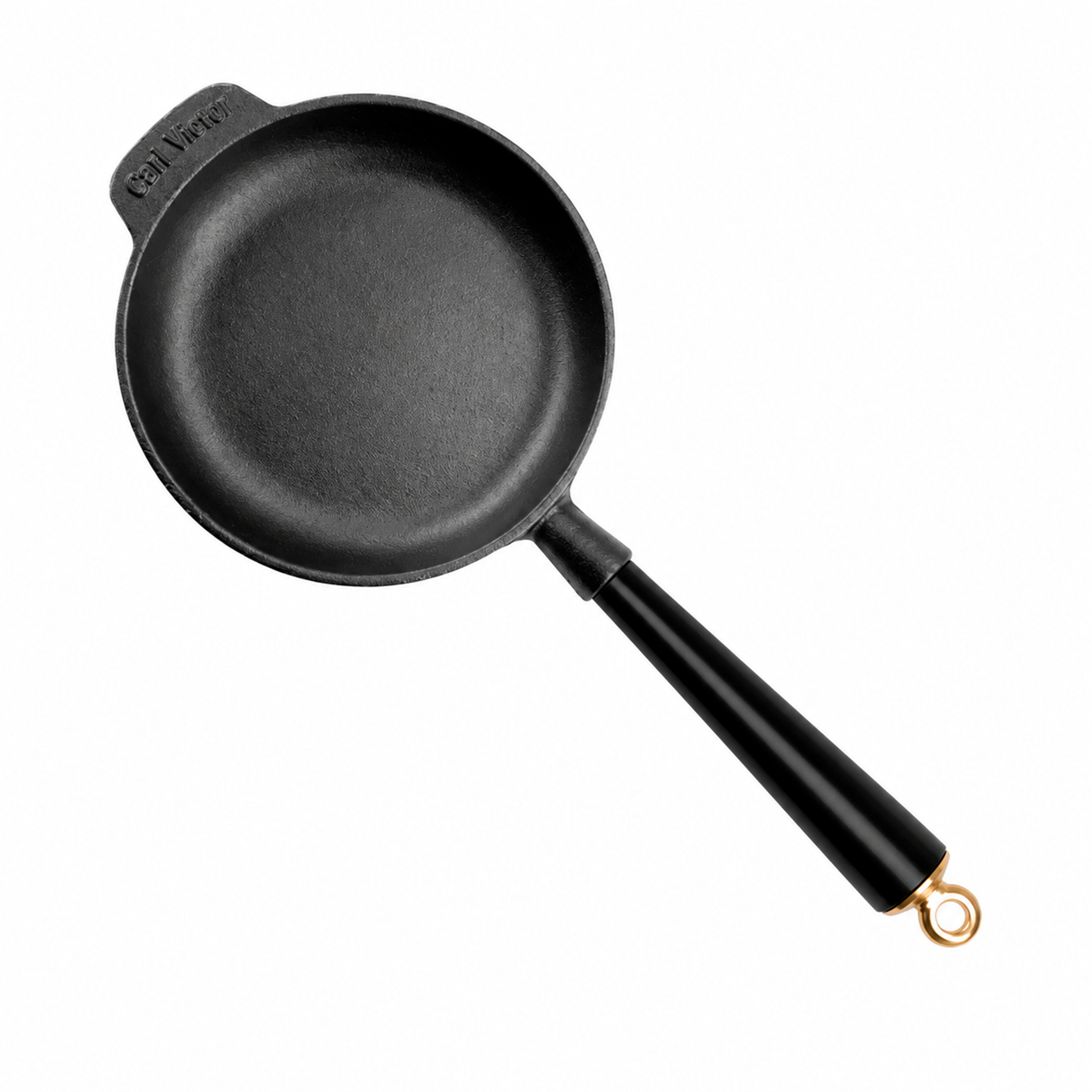Gold stegepande 18 cm, støbejern